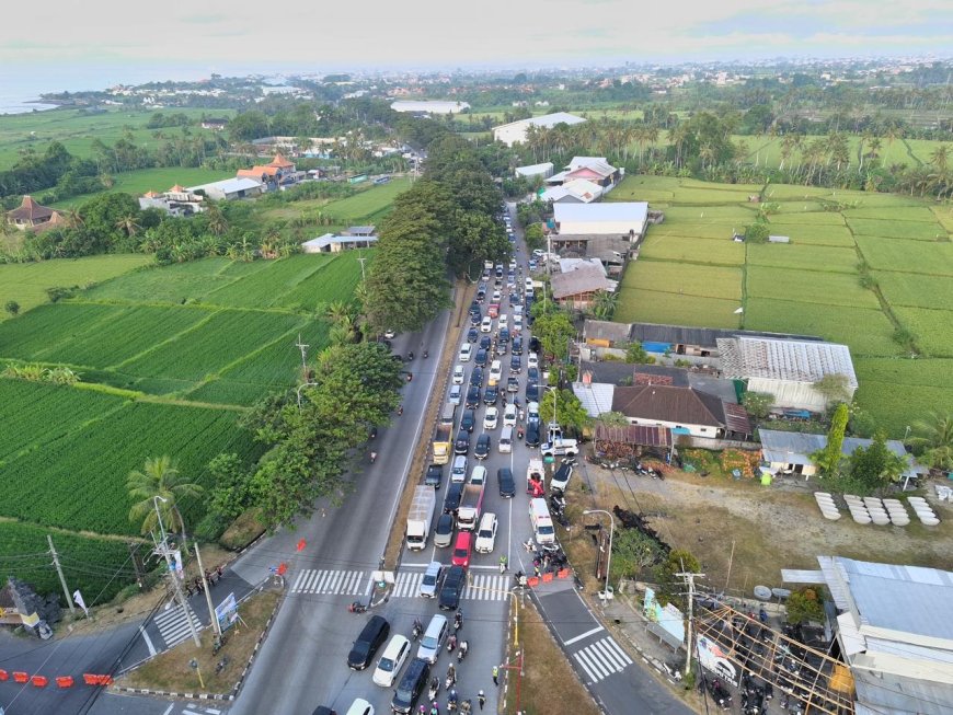 ETLE Drone Patrol Pastikan Event Lari Berjalan Aman