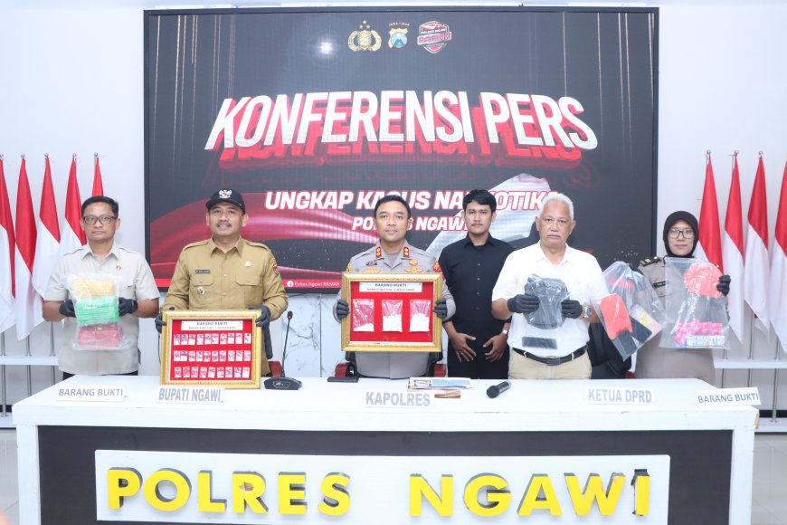 Polisi Sita 223,842 Gram Sabu dari Tersangka