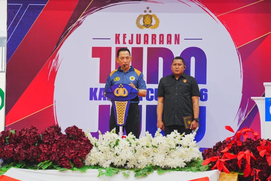 Kapolri Buka Ajang Judo Cup untuk Persiapkan SDM Masa Depan