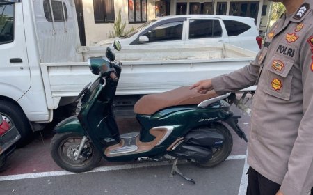 Polres Malang Berhasil Jaga Kondusivitas Wilayah lewat Pengungkapan Kasus Dua Tersangka Pencurian Motor Tak Lolos dari Kejaran Polisi
