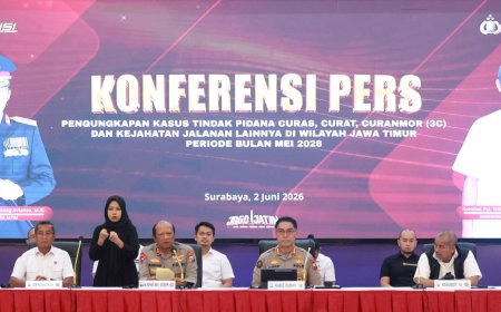 Polda Jatim Ungkap Ratusan Kasus demi Jaga Stabilitas Kamtibmas