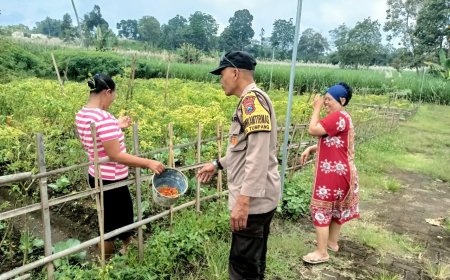 Polres Malang Dorong Ketahanan Pangan Berkelanjutan Lewat Program Pekarangan Lestari