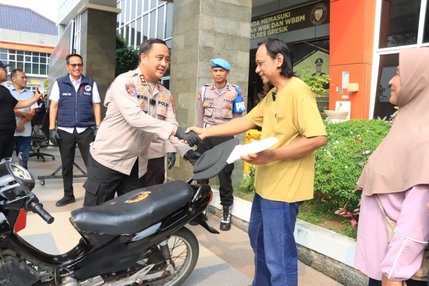 Polres Gresik Wujudkan Pelayanan Humanis bagi Korban Kejahatan