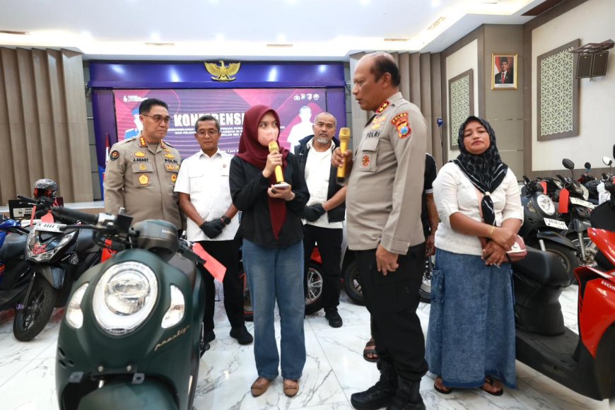 Motor Korban Begal dan Curanmor Dikembalikan Tanpa Pungutan Biaya