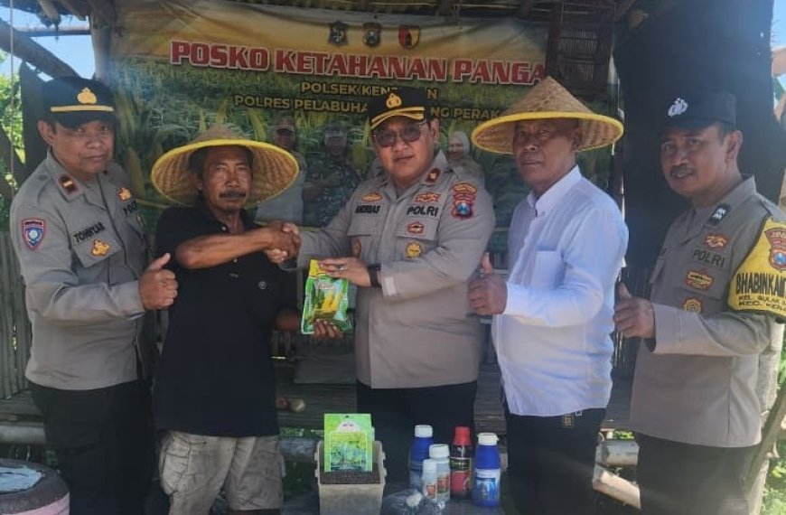 Polres Pelabuhan Tanjungperak Ajak Petani Optimalkan Potensi Pertanian